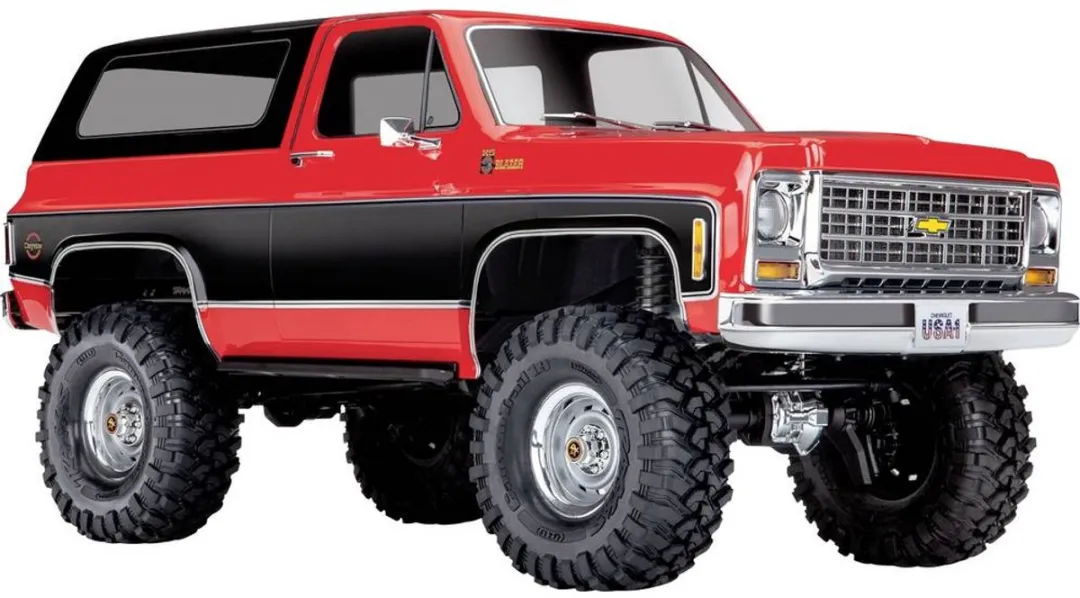 Traxxas TRX-4 1979 Chevrolet Blaze RC Auto - Oranje