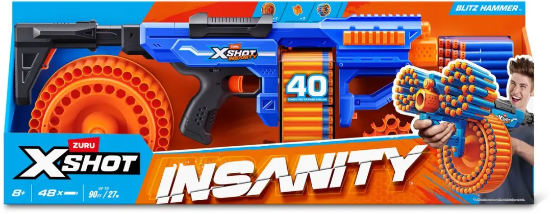 XSHOT Insanity Blitz Hammer Blaster