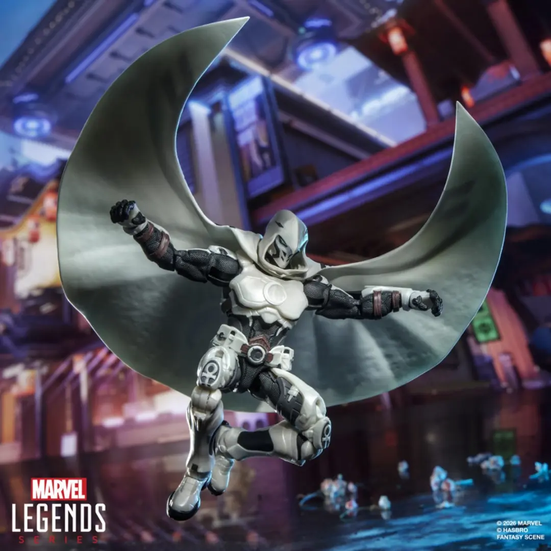 Hasbro Marvel Legends Moon Knight Actiefiguur - 15cm - afbeelding 4 van 6