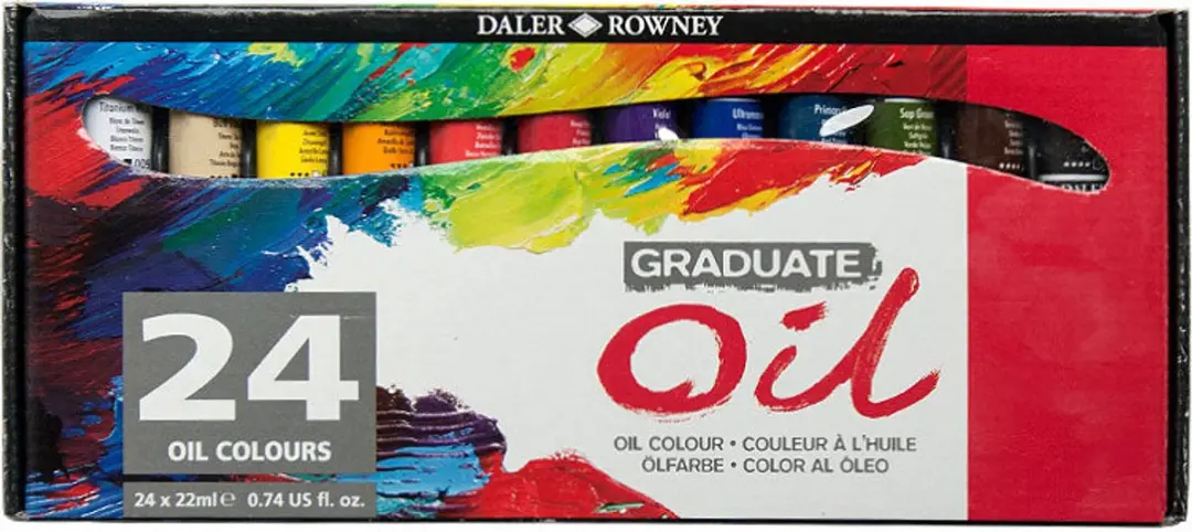 Daler-Rowney Graduate Olieverf Set 12x22ml - afbeelding 3 van 3