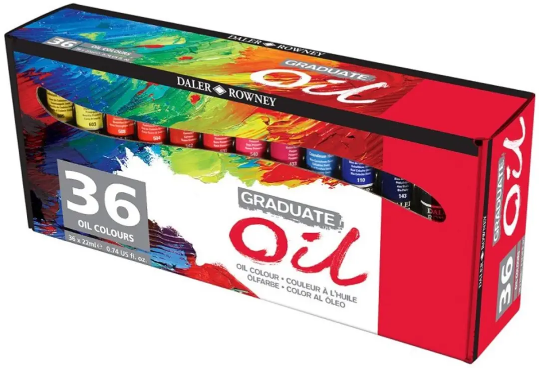 Daler-Rowney Graduate Olieverf Set 12x22ml - afbeelding 2 van 3