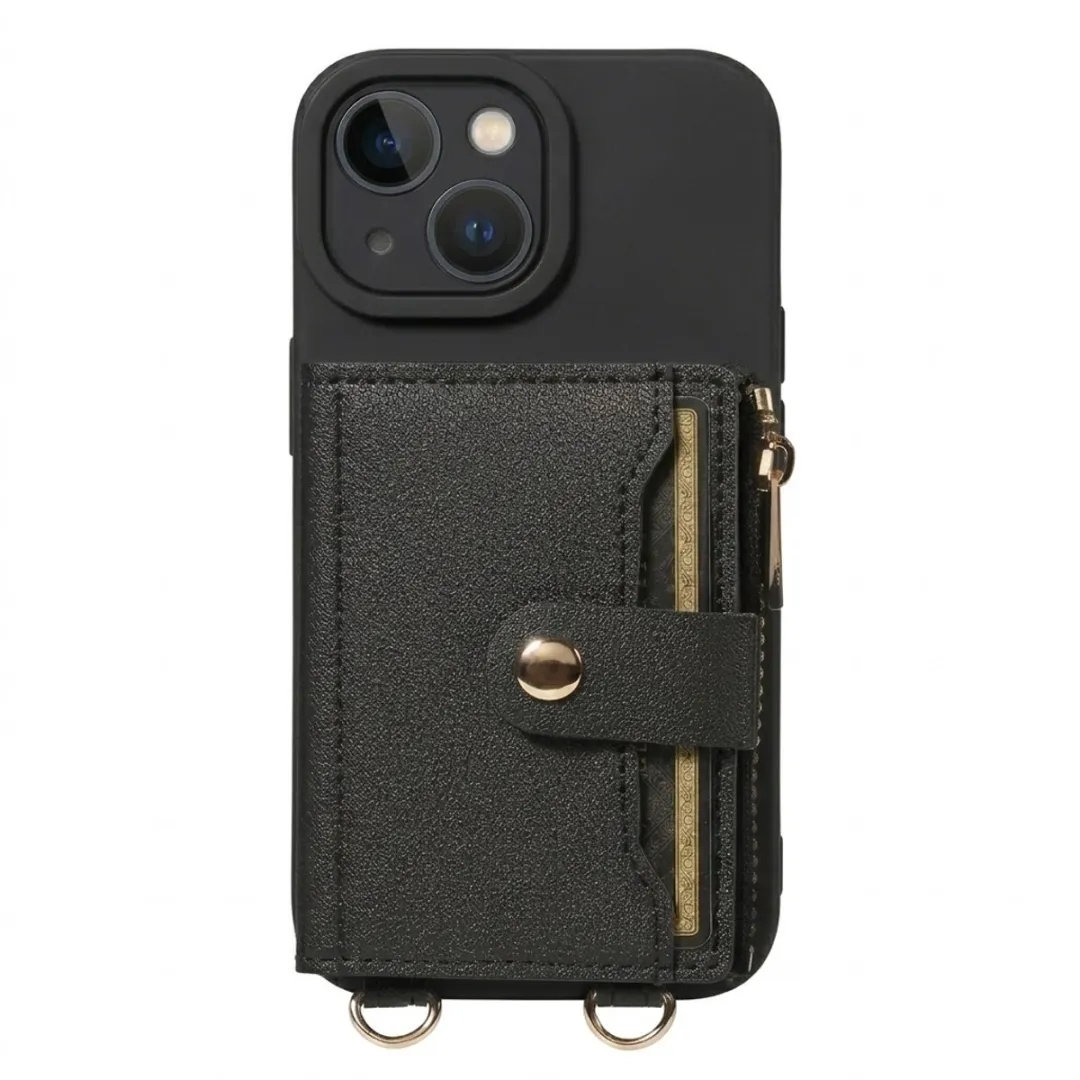 NUVEX iPhone 15 Hoesje met Portemonnee