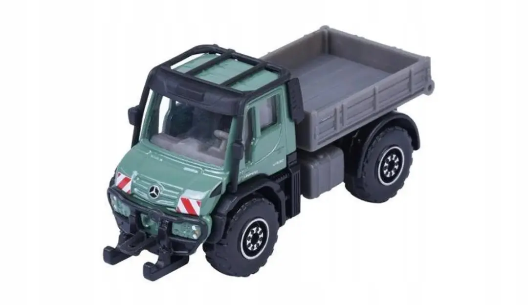 Majorette Unimog U530 Groene Landbouw Vrachtwagen Metaal