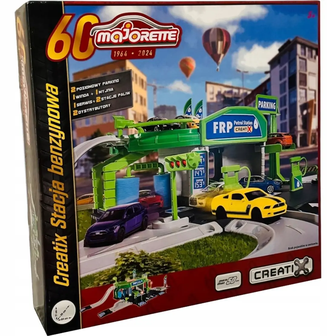 Majorette Creatix Tankstation Speelset