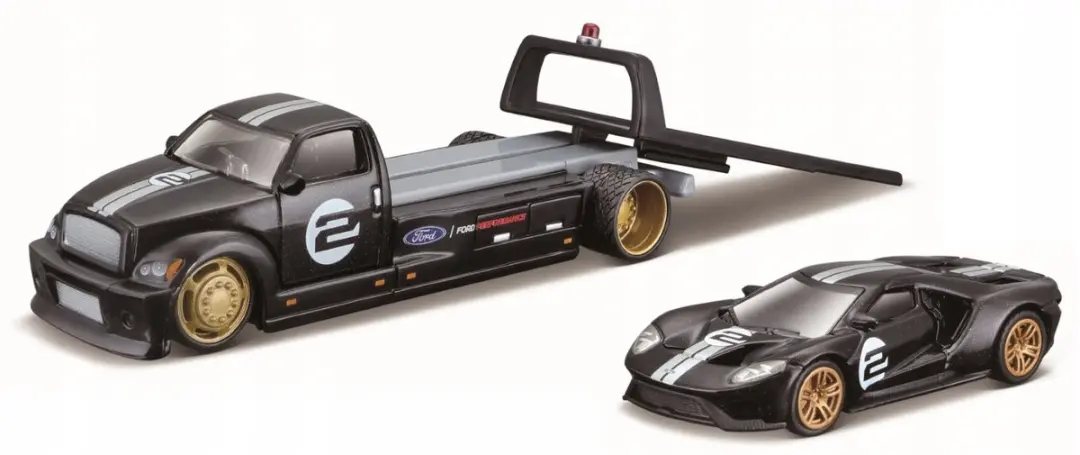 Maisto Lawa + Ford GT Heritage Edition 2017 1/64 Modelautoset