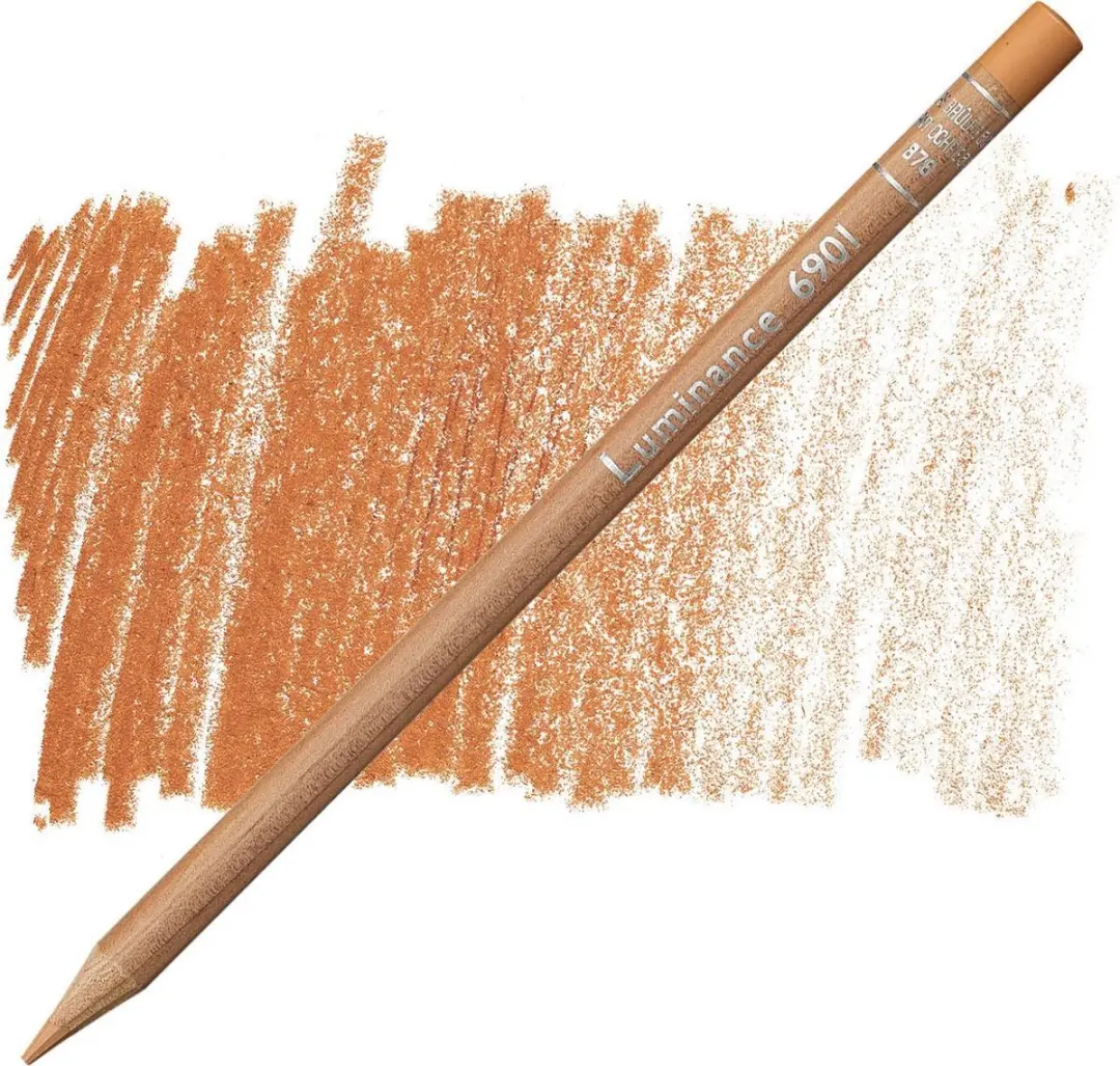 Caran D'ache Kleurpotlood Luminance 6901 I Burnt Ochre 50% (876)