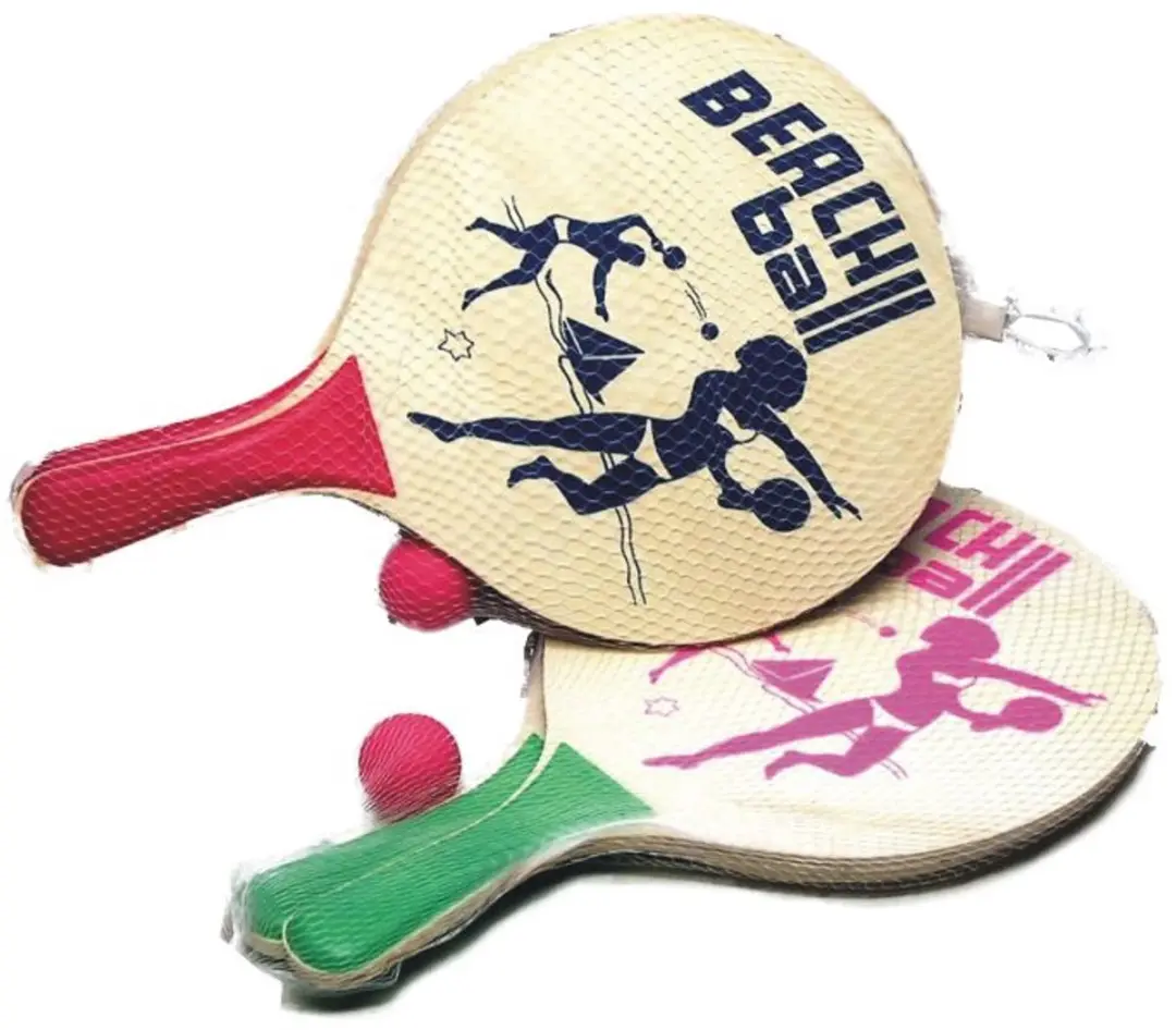 Gebro Strandballen Set Naturel Assorti