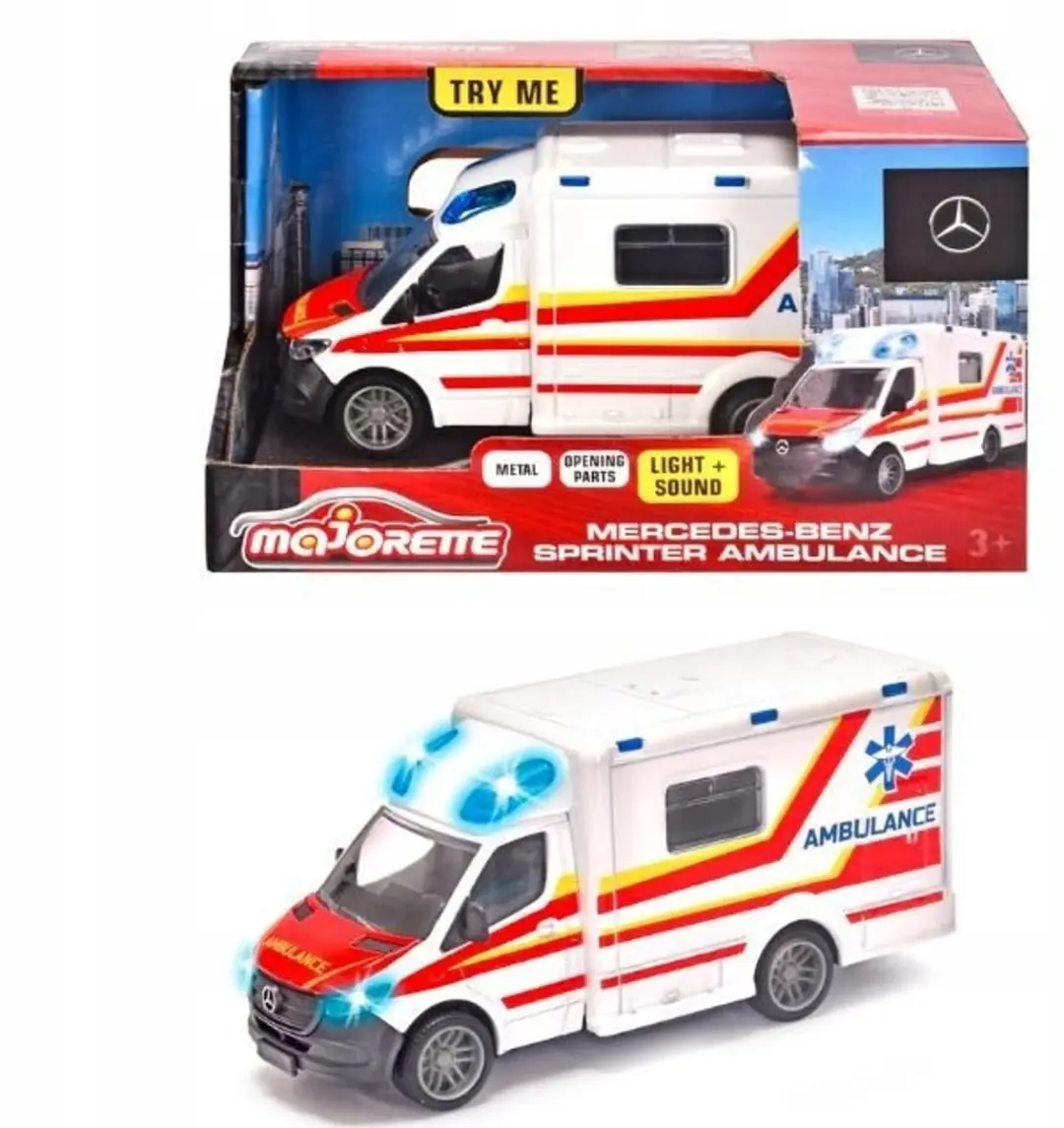 Majorette Mercedes-Benz Ambulance 12,5 cm