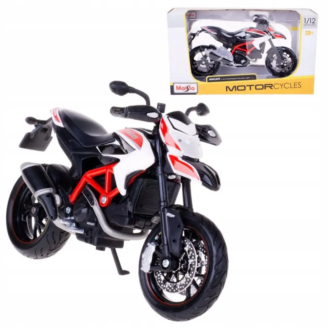 Maisto Ducati Hypermotard SP 1:12 Modelmotor
