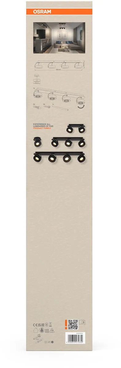 Osram Decor Spot Venus 21W - 910lm Warm Wit - Zwart - afbeelding 6 van 6