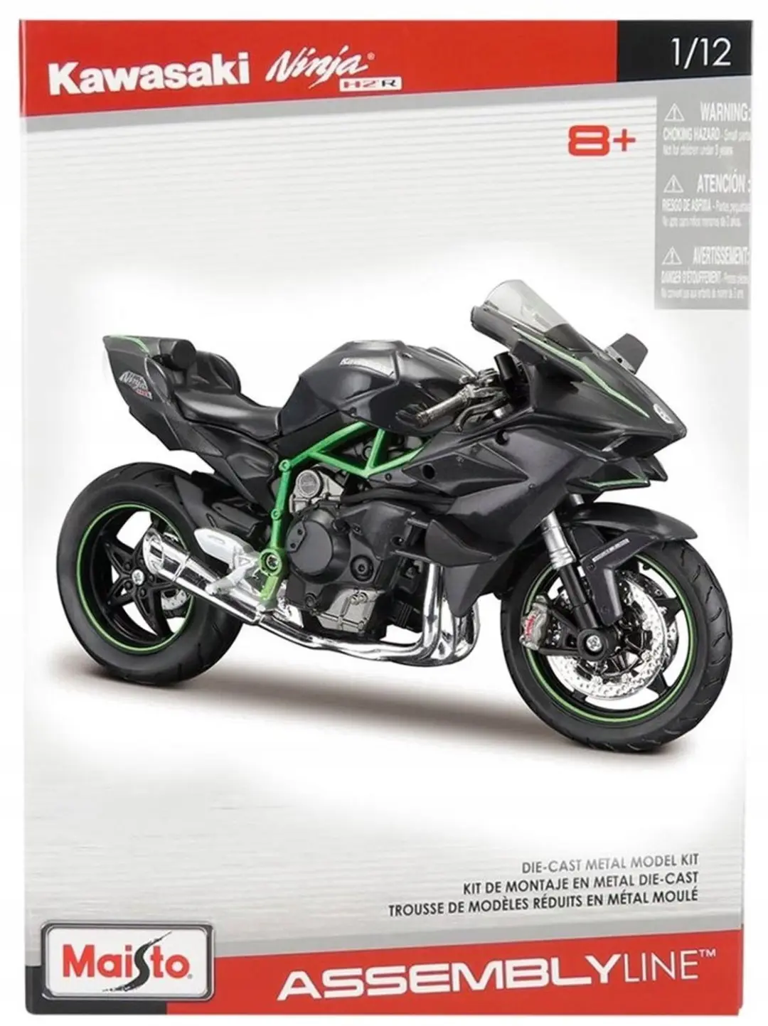 Kawasaki Ninja H2R 1:12 Model Bouwpakket Maisto Assembly Line