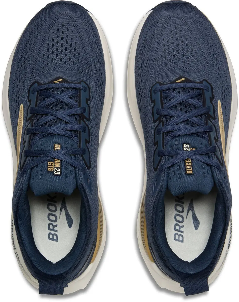 Brooks Glycerin GTS 23 Hardloopschoenen - Navy - Maat 46.5 - afbeelding 2 van 6
