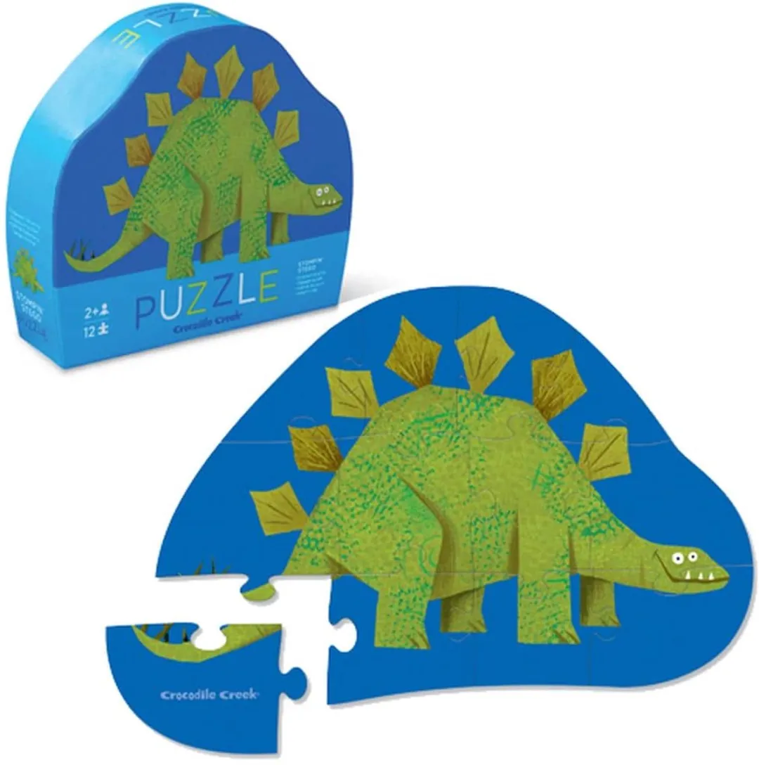 Crocodile Creek Dino Stegosaurus Puzzel 12 Stuks