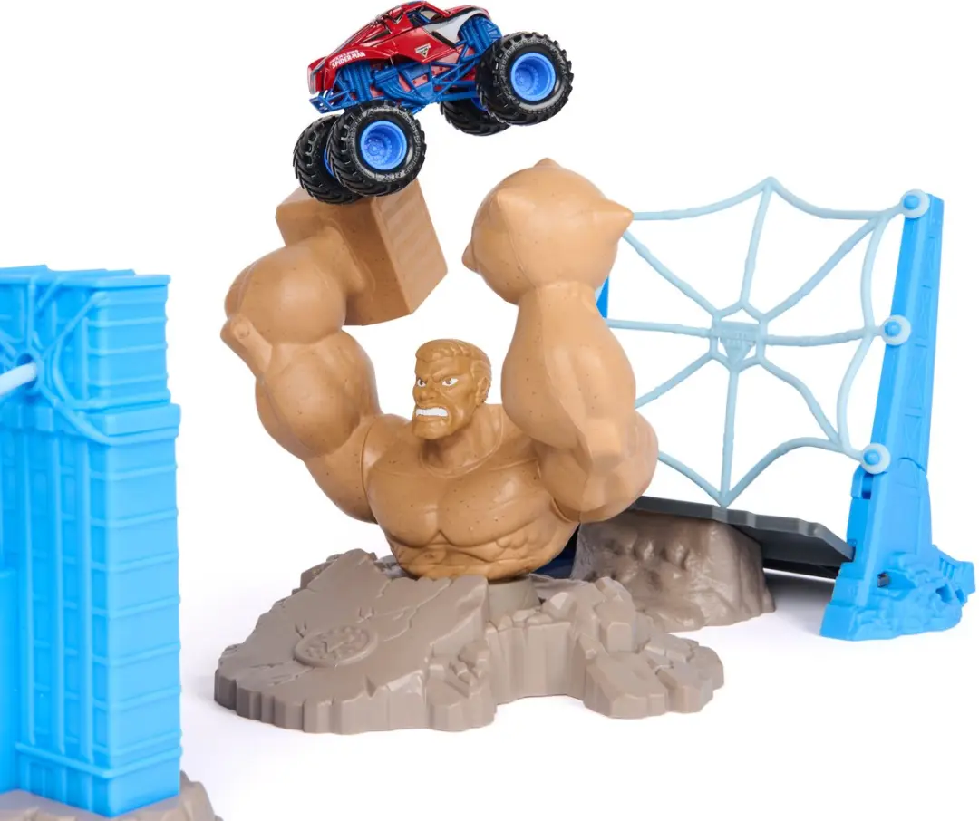 Spin Master Monster Jam Spider-Man Speelset 1:64 - afbeelding 5 van 6