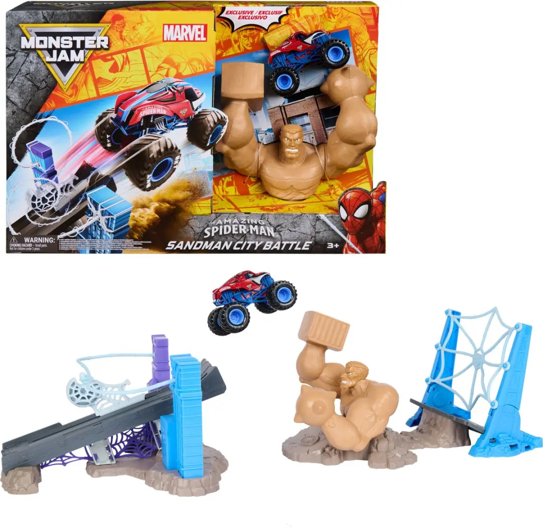 Spin Master Monster Jam Spider-Man Speelset 1:64