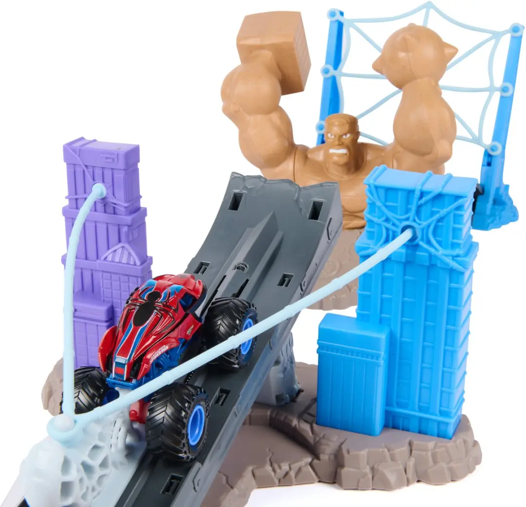 Spin Master Monster Jam Spider-Man Speelset 1:64 - afbeelding 4 van 6