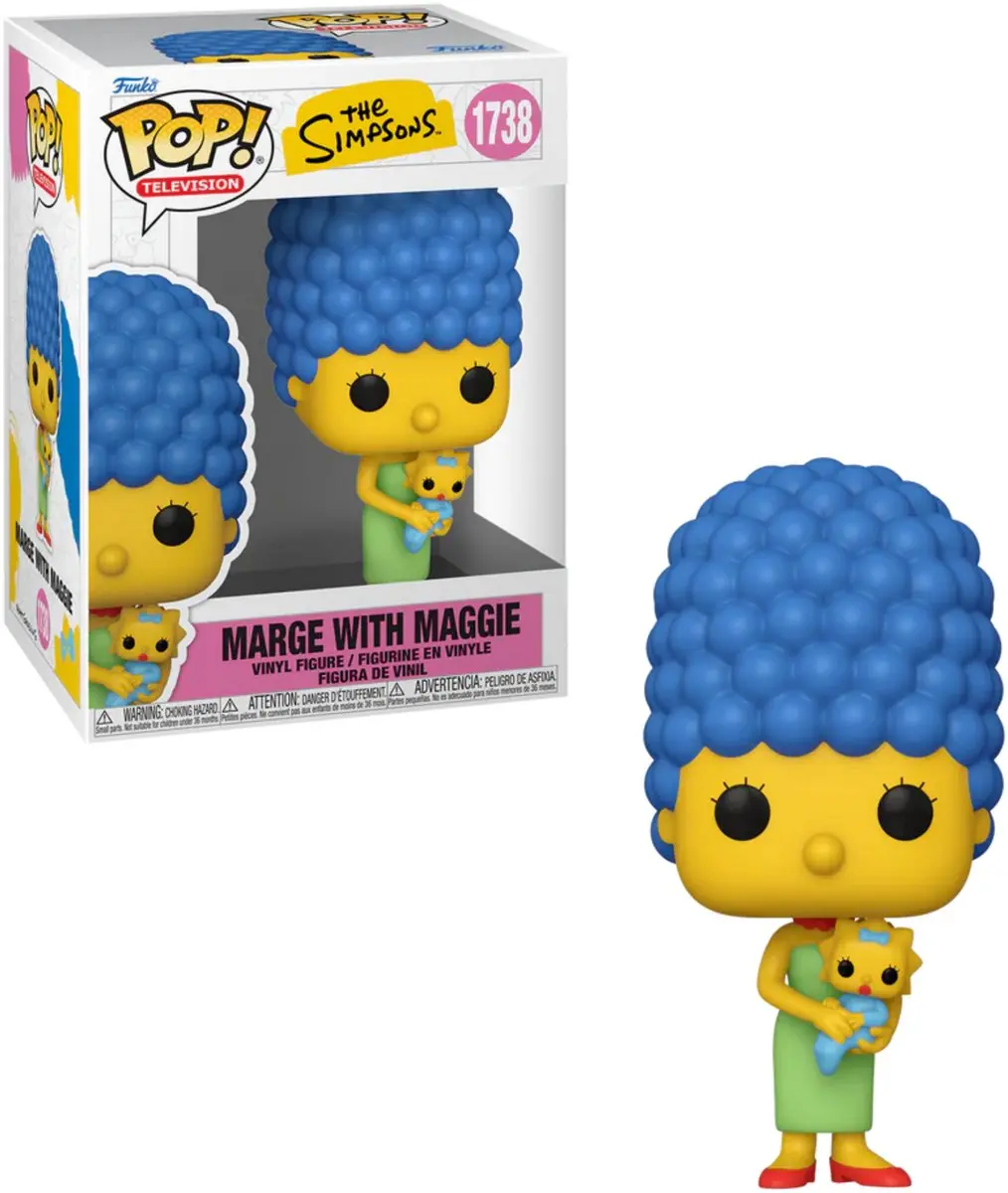 Funko Pop! The Simpsons Marge with Maggie Vinylfiguur