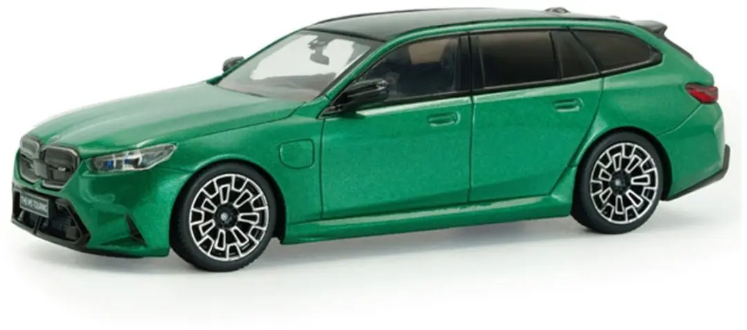 Solido BMW M5 Touring G99 Modelauto 1:43 Isle of Man Green