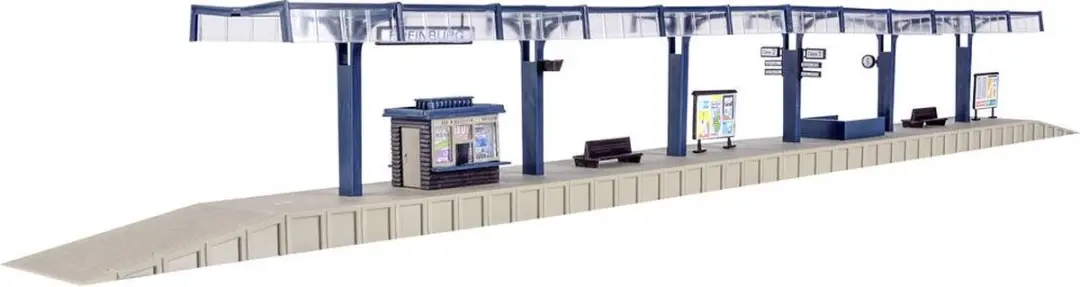 Kibri 39549 Modern Perron voor C-rails