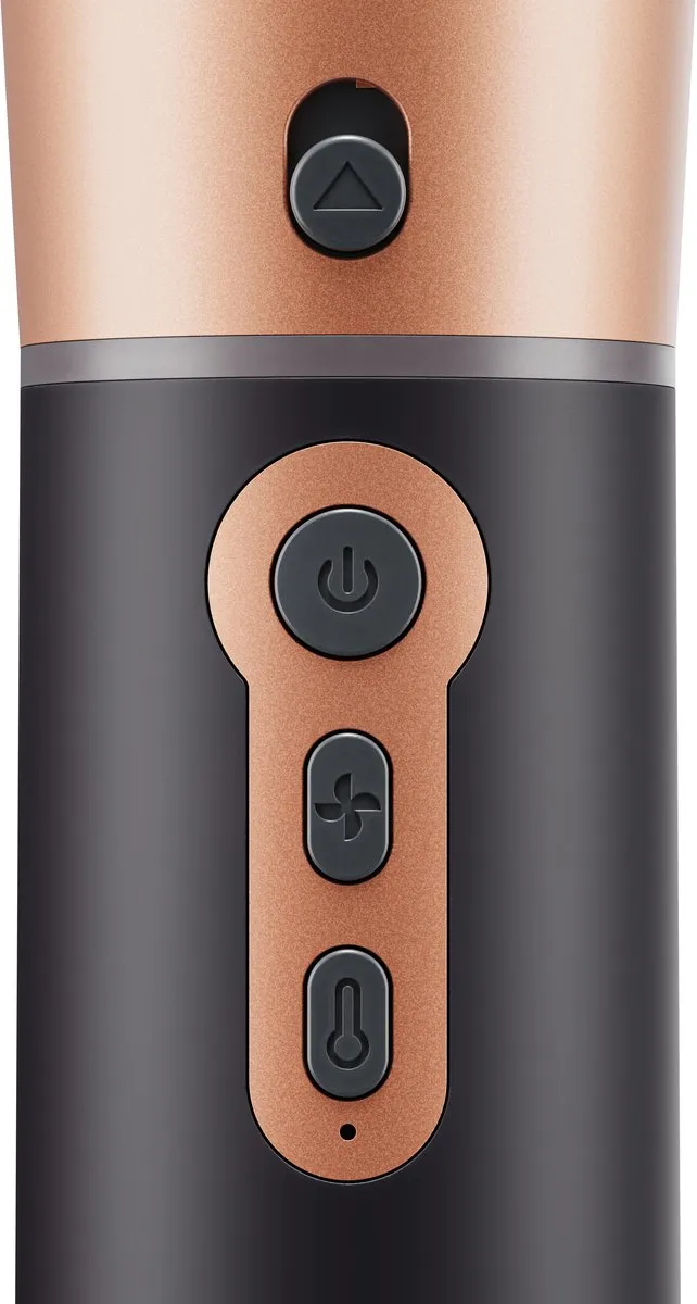 Princess 529215 Airstyler Plus Föhnborstel 1000W - Blauw/Taupe