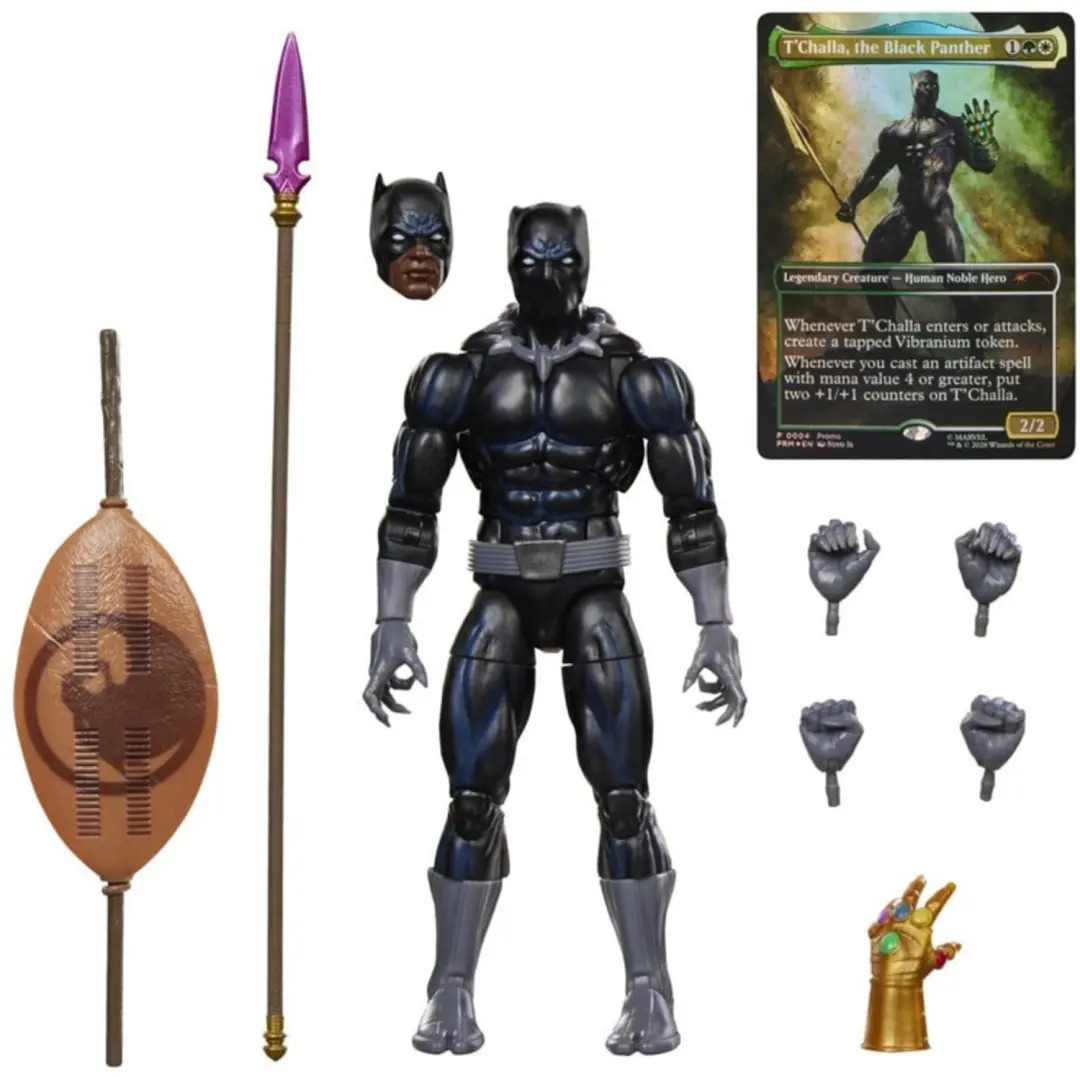 Hasbro Marvel Legends Black Panther Actiefiguur 15 cm - afbeelding 3 van 6