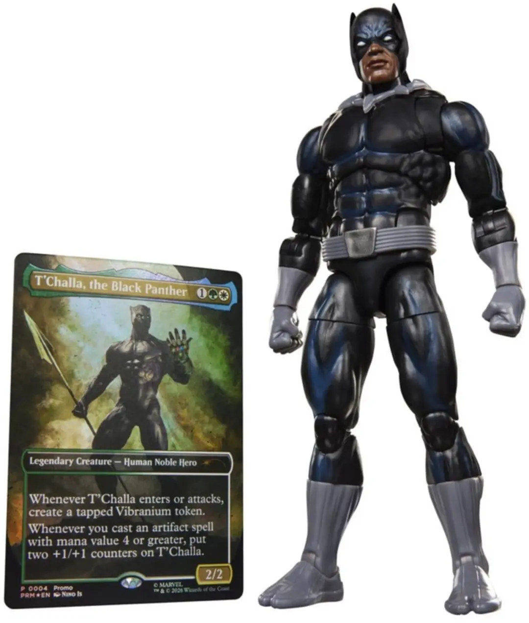 Hasbro Marvel Legends Black Panther Actiefiguur 15 cm - afbeelding 2 van 6