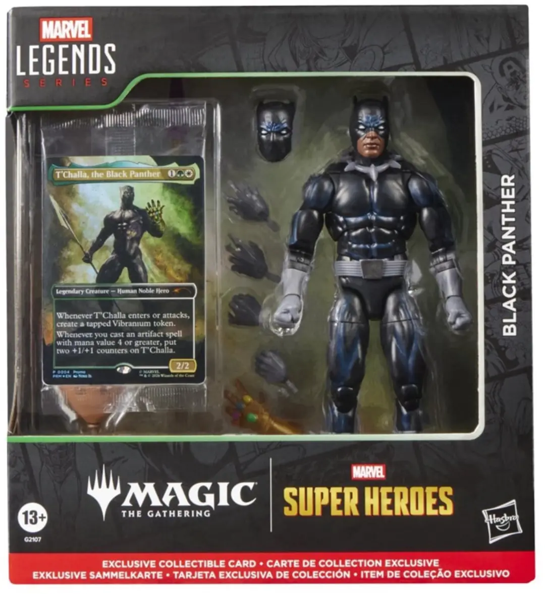 Hasbro Marvel Legends Black Panther Actiefiguur 15 cm - afbeelding 6 van 6