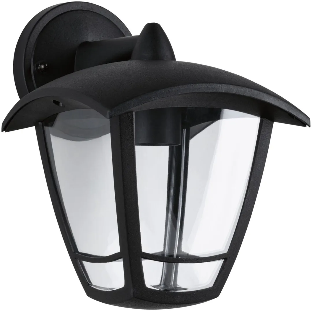 Paulmann Classic Curved Wandarmatuur IP44 12W - Zwart