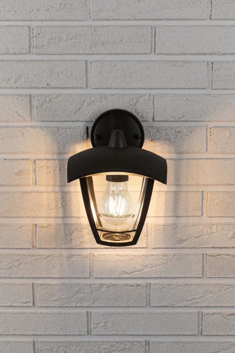 Paulmann Classic Curved Wandarmatuur IP44 12W - Zwart