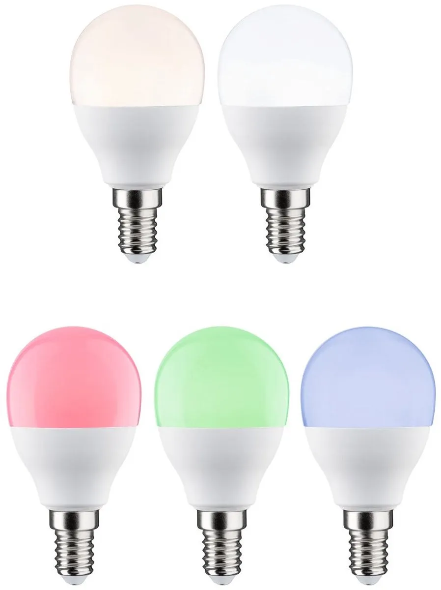 Paulmann Smart Home Zigbee 3.0 LED Kogellamp E14 RGBW+ 3x5W - Mat