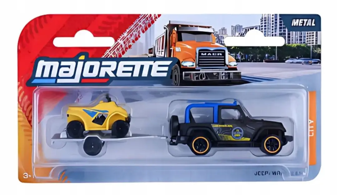 Majorette Jeep Wrangler Blauw