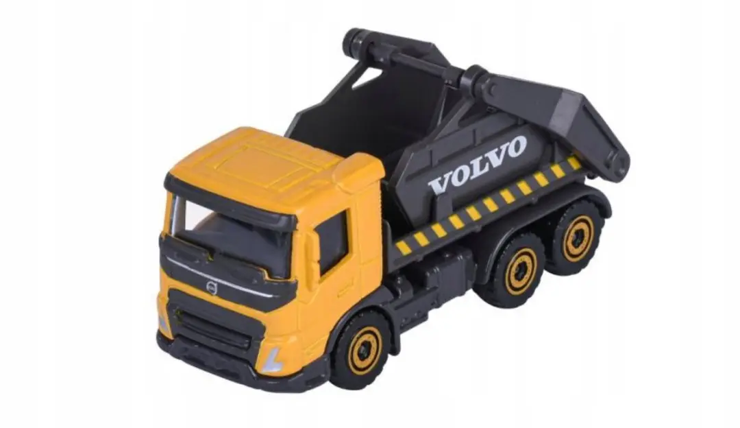 Majorette Volvo FMX Skip Vrachtwagen 1:87 Metaal Geel