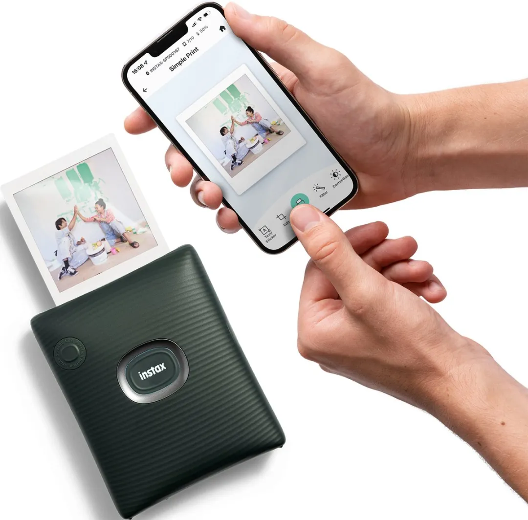 Fujifilm Instax SQUARE Link - Pocket Printer - Zwart