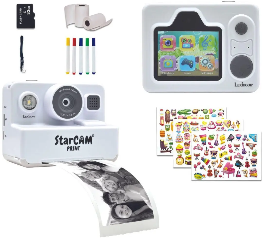 Lexibook Starcam DJ160 Instant Digitale Camera