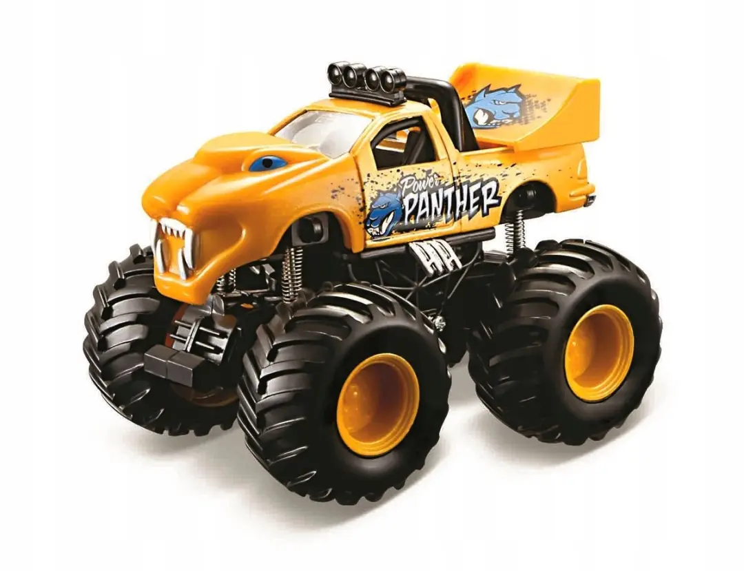 Maisto Monstertruck Power Panther Geel Metaal 21144