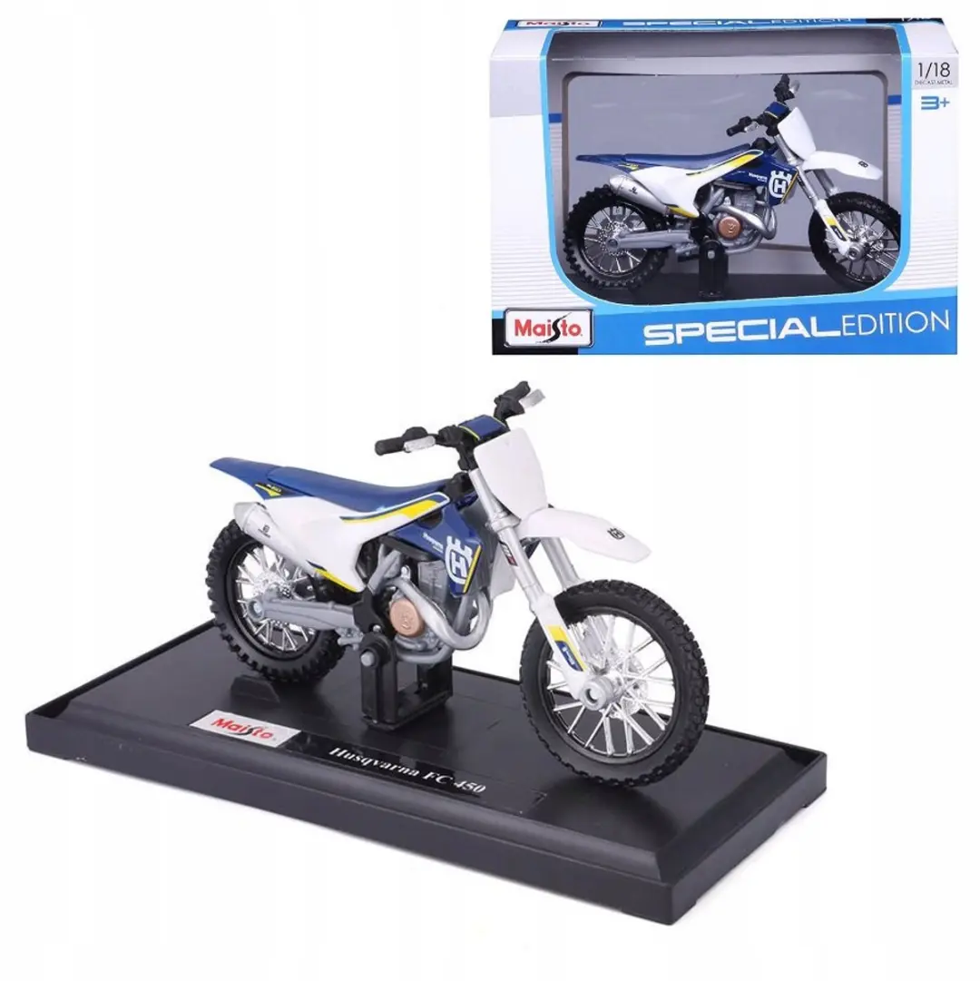 Maisto Husqvarna FC 450 motorfietsmodel 1:18