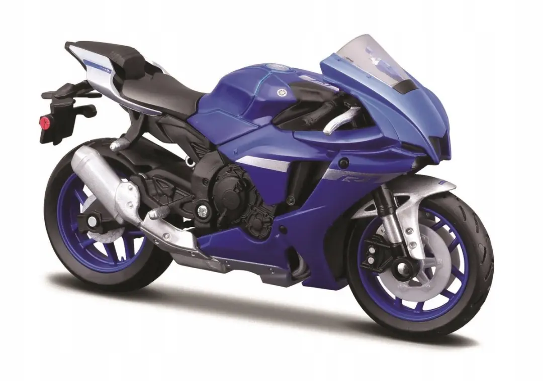 button yamaha yzf-r1 2021 motorfies schaal 1/18