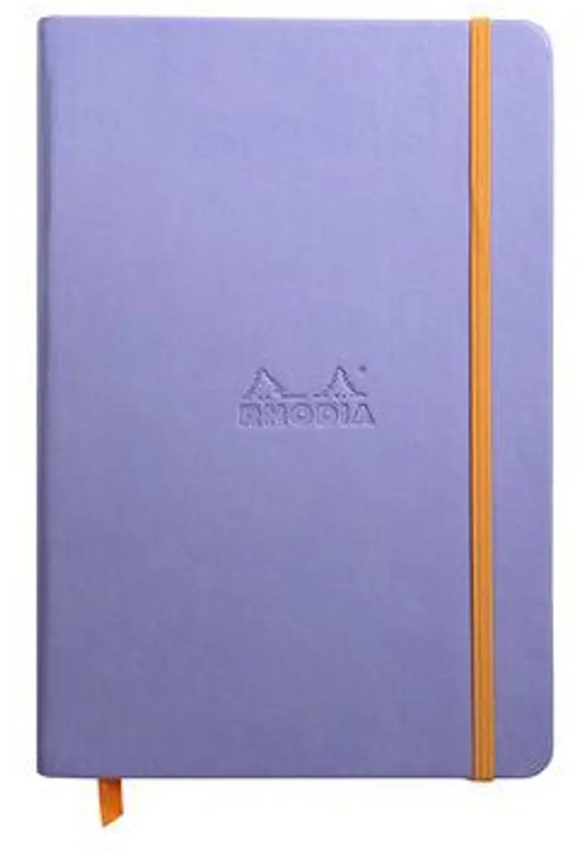 Rhodia 118749C schrijfblok & schrift A5 96 vel Paars