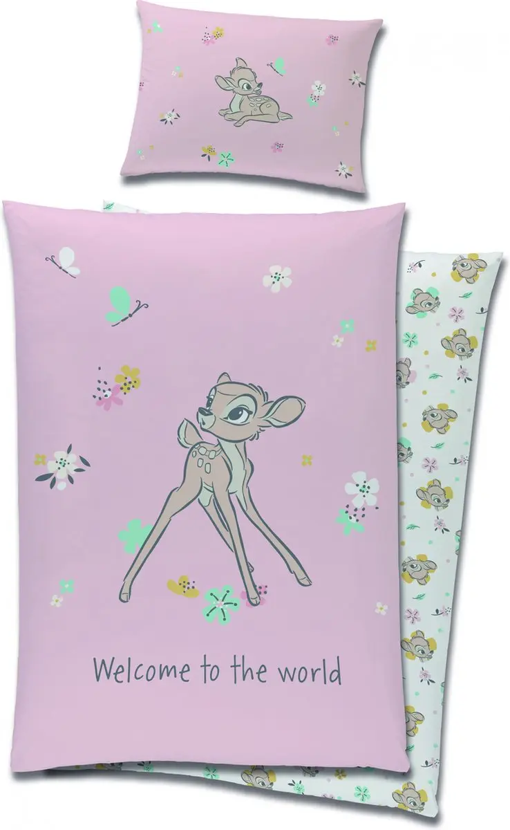 Disney Bambi BABY Dekbedovertrek, Welcome