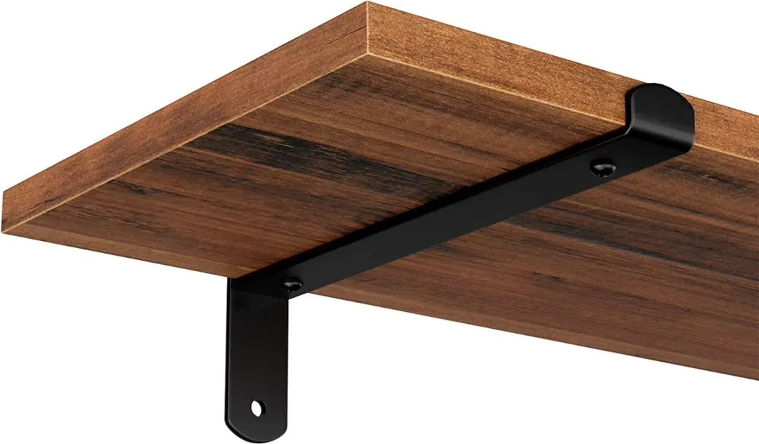 Songmics Vintage Zwevende Planken Set van 2 - 60x20x7cm - LWS04NB - afbeelding 4 van 6