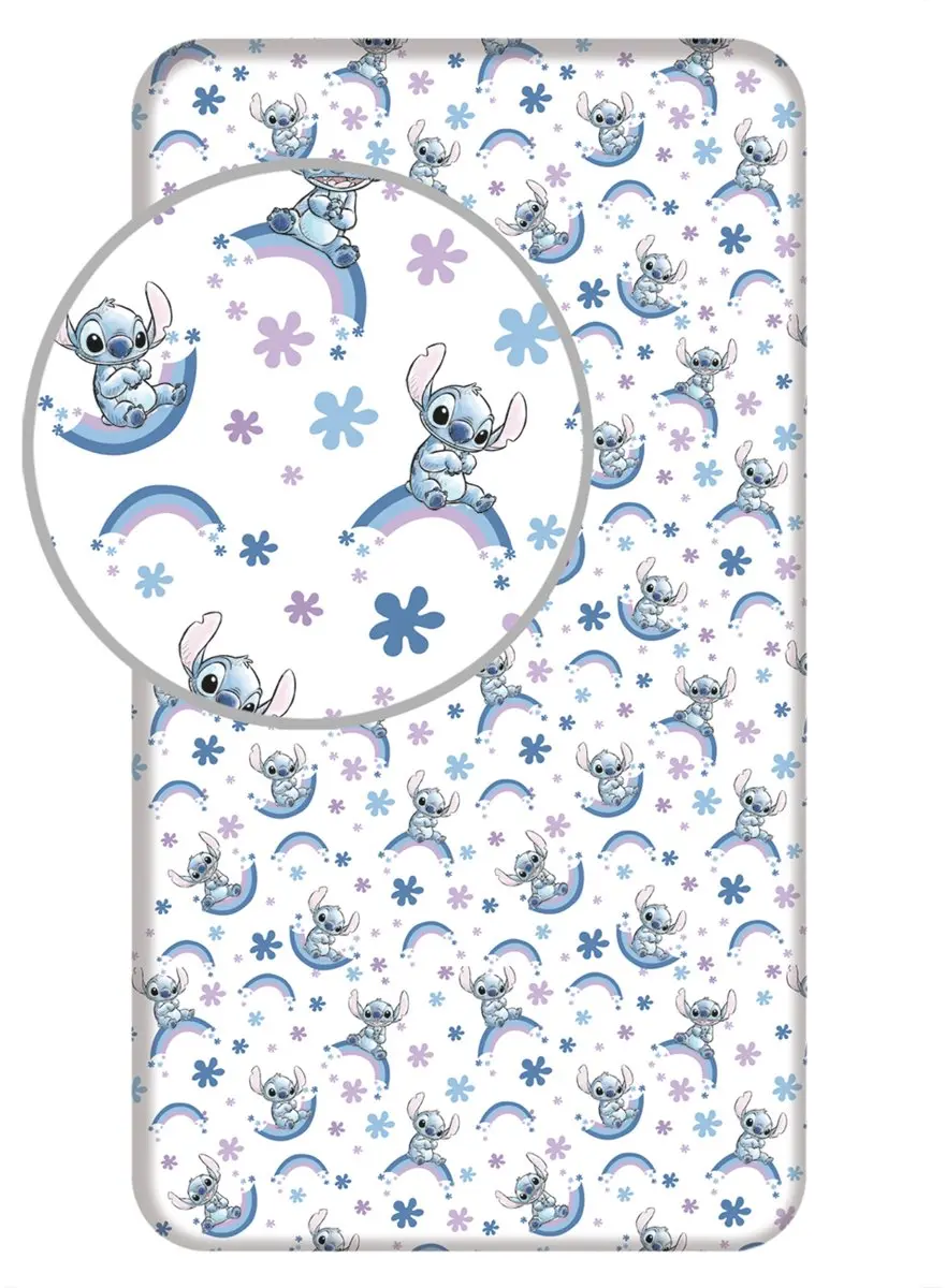 Lilo & Stitch Hoeslaken Rainbow