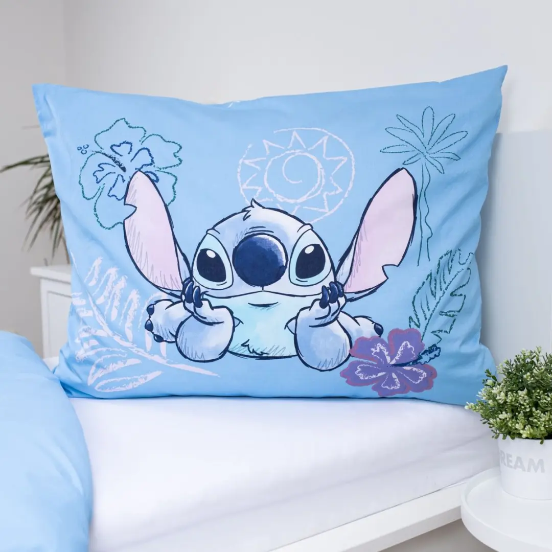 Lilo & Stitch Dekbedovertrek Wave 140x200cm - Blauw - afbeelding 3 van 6