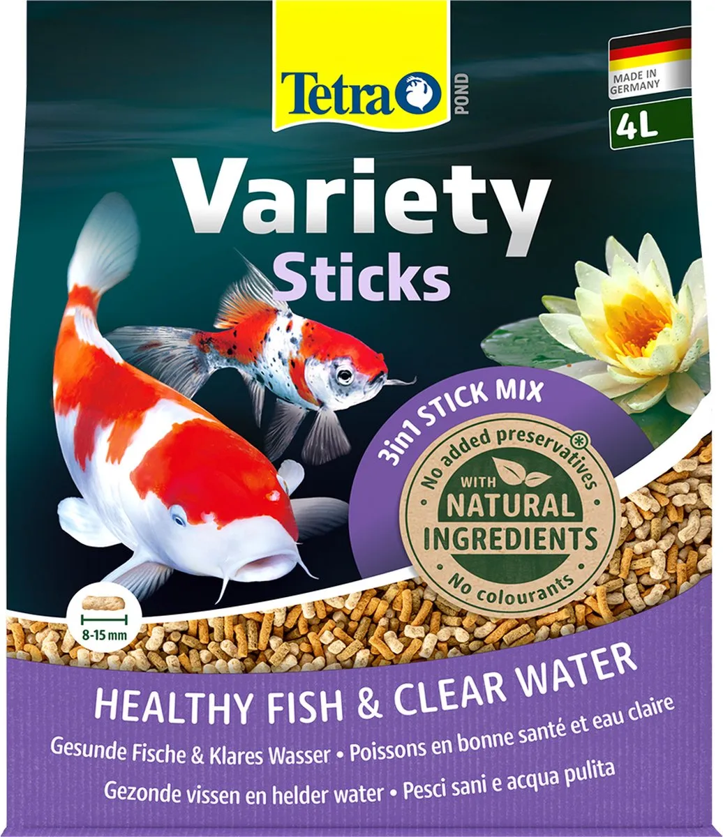 Tetra Pond Variety Sticks 4L