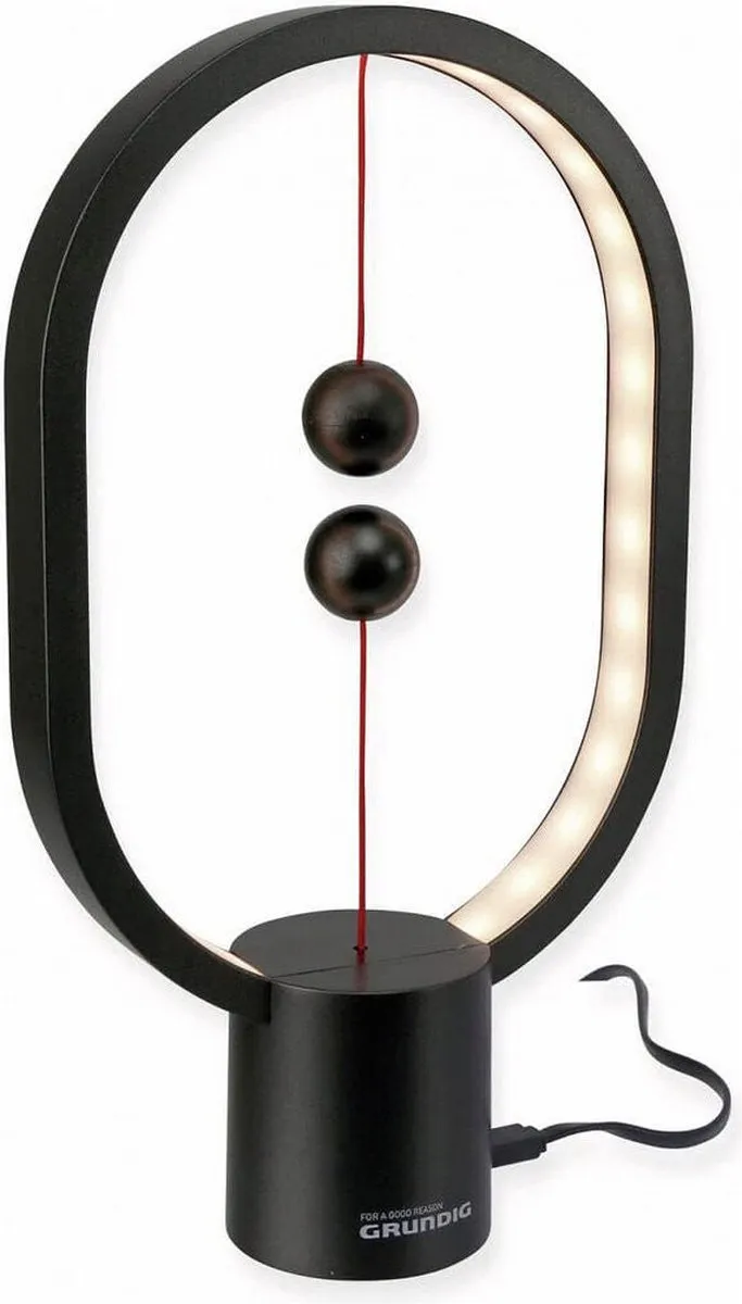 Grundig Tafellamp Magnetisch Wit Licht 100 LED - 25x14x5,5cm