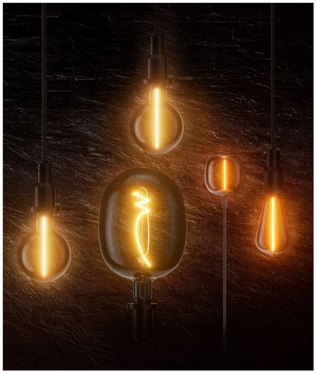 Osram Vintage 1906 LED E27 1.8W 40lm - Zeer Warm Wit 1800K - afbeelding 6 van 6