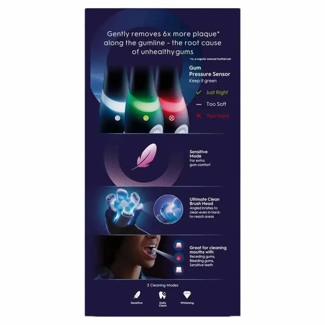 Oral-B iO Serie 3 Elektrische Tandenborstel Zwart - Travel Case - afbeelding 3 van 4