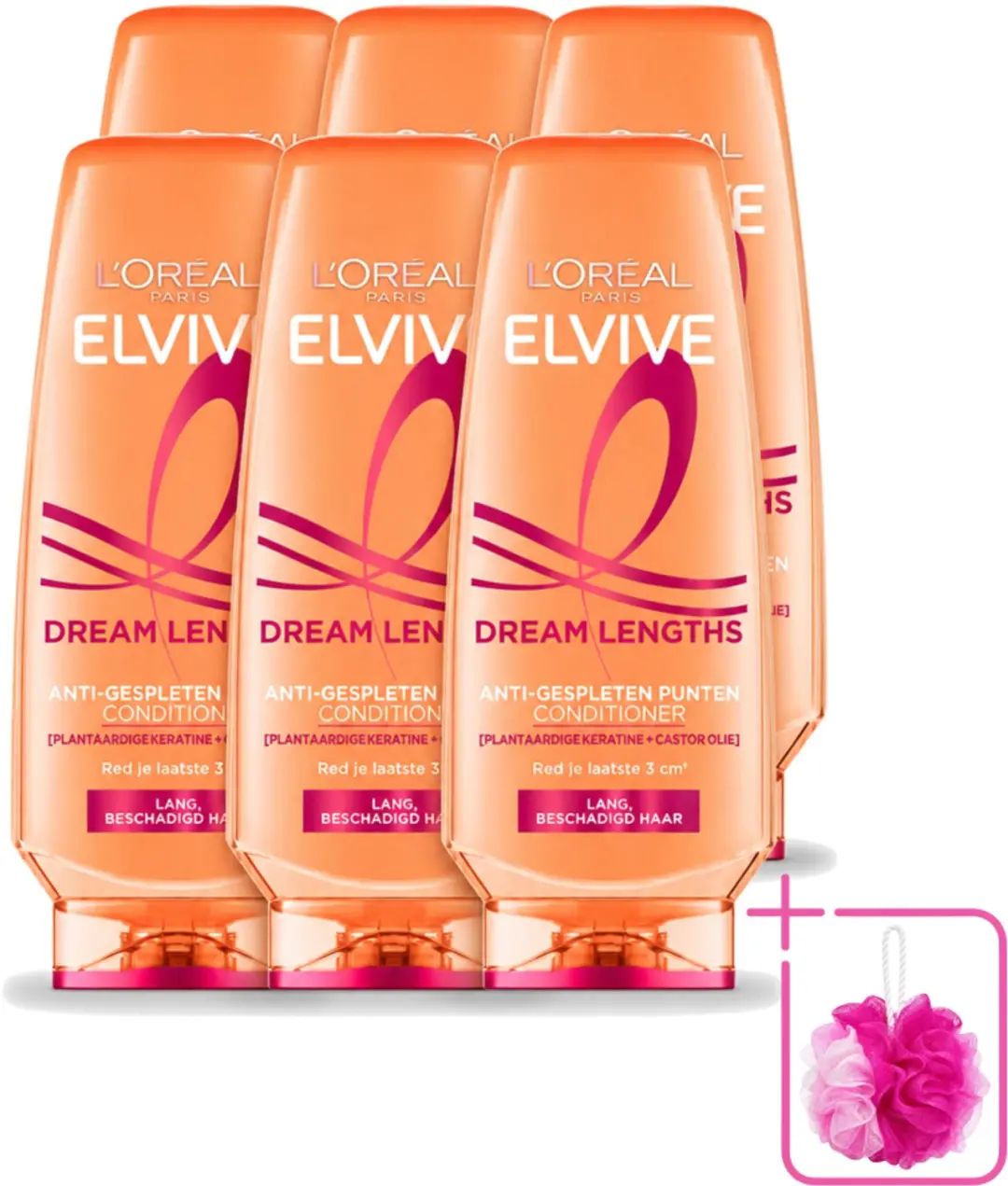 6 x L'Oréal Paris Elvive Dream Lengths
