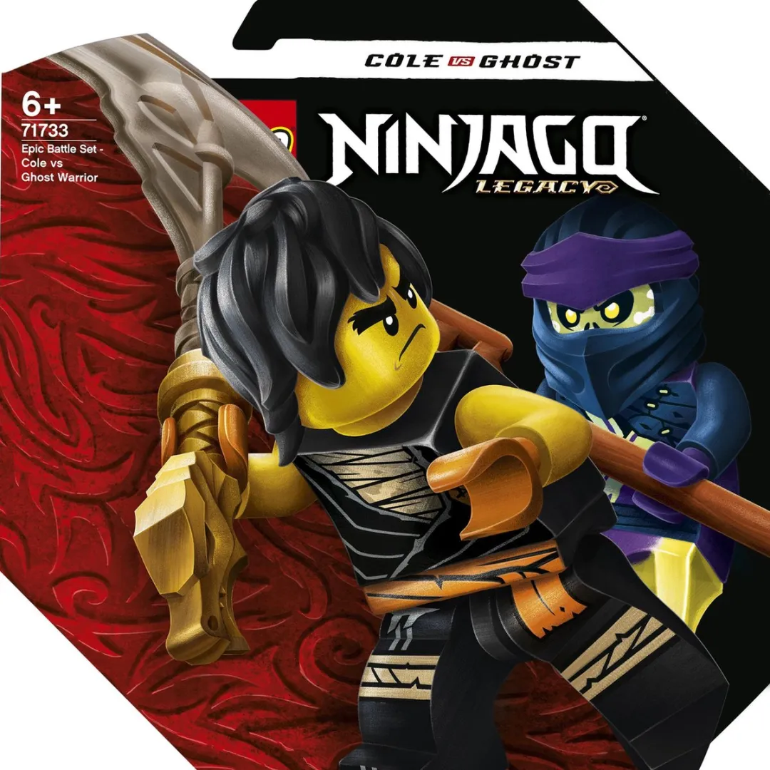 LEGO Ninjago Epische Strijd Set Cole vs Spookstrijder 71733