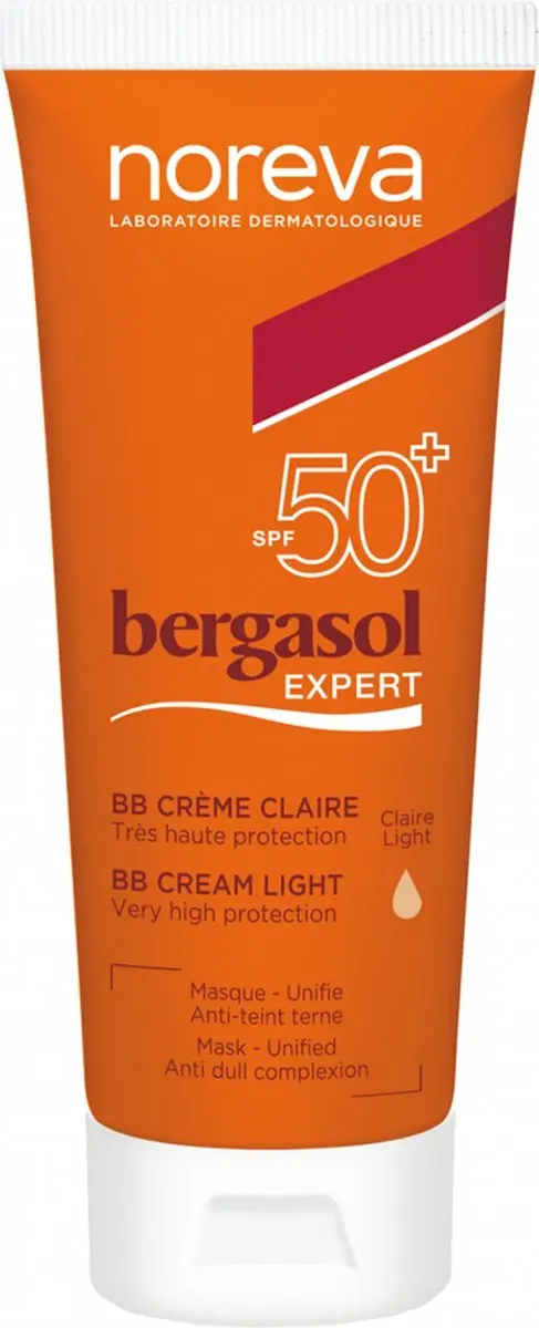 Noreva Bergasol Expert BB Cream Clear SPF50+ 40ml