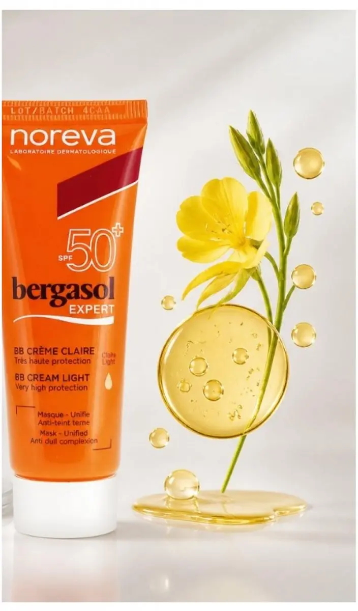 Noreva Bergasol Expert BB Cream Clear SPF50+ 40ml - afbeelding 3 van 6